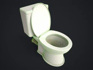 Toilet bowl 3D Model