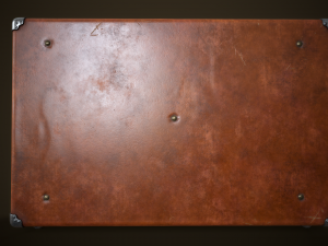 Vintage travel suitcase Modelo 3D
