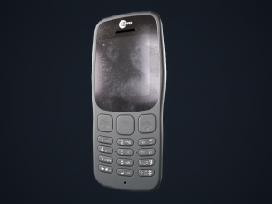 Old Mobile phone Model 3D