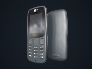 Old Mobile phone 3D Модель