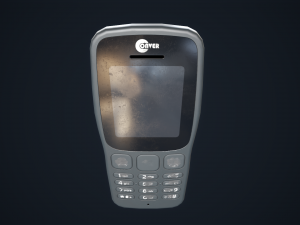Old Mobile phone 3D Модель