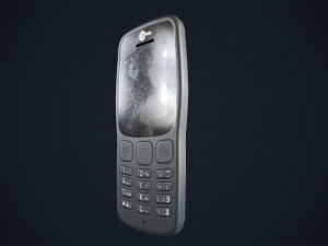 Old Mobile phone 3D Модель