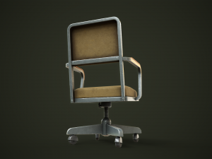 Vintage Officechair 3D Model