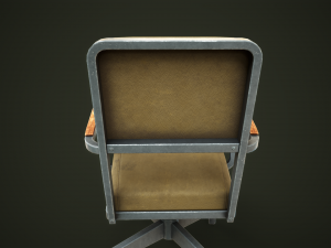 Vintage Officechair 3D Model