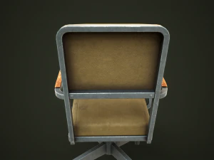 Vintage Officechair 3D Model
