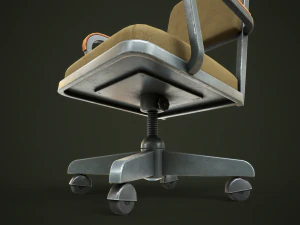 Vintage Officechair 3D Model