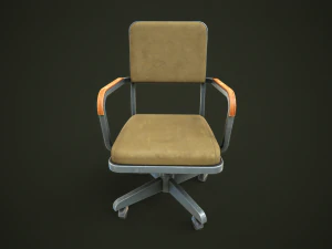 Vintage Officechair 3D Model