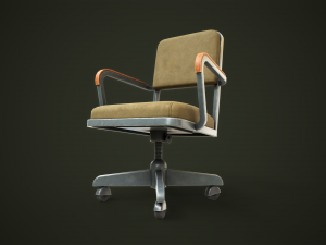 Vintage Officechair 3D Model