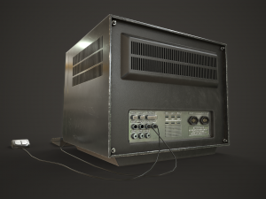 Old portable computer Modelo 3D