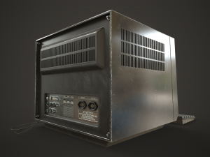 Old portable computer Modelo 3D