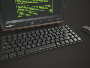 Old portable computer Modelo 3D