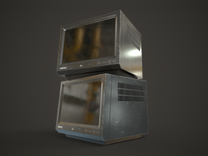 Old portable computer Modelo 3D