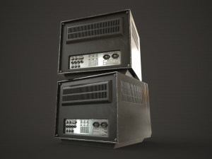 Old portable computer Modelo 3D