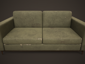 Shabby sofa Model 3D