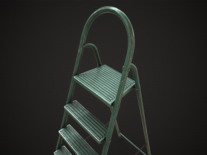 Stepladder ladder Modèle 3D