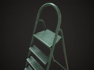 Stepladder ladder 3D Model