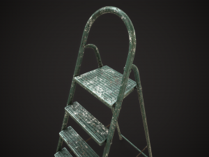 Stepladder ladder Modèle 3D