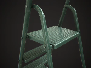 Stepladder ladder 3D Model