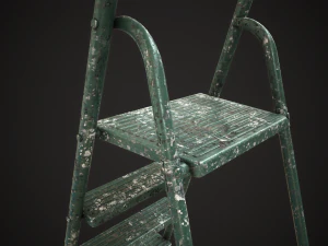 Stepladder ladder 3D Model