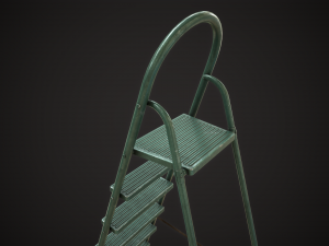 Stepladder ladder Modèle 3D