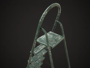 Stepladder ladder 3D Model