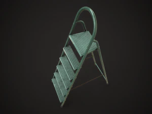 Stepladder ladder 3D Model