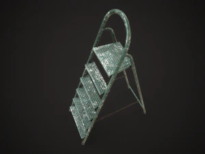 Stepladder ladder 3D Model