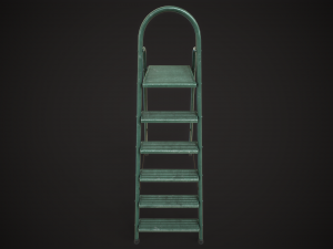Stepladder ladder Modèle 3D