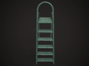 Stepladder ladder 3D Model