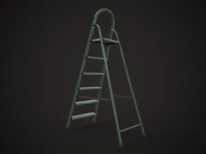Stepladder ladder 3D Model