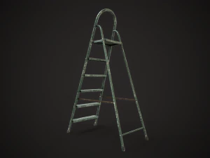 Stepladder ladder 3D Model