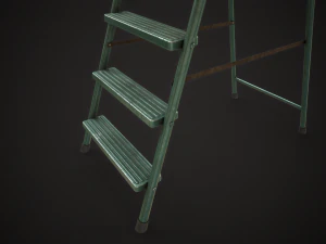 Stepladder ladder 3D Model