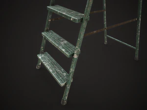 Stepladder ladder 3D Model