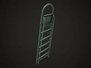 Stepladder ladder 3D Model
