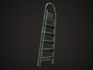 Stepladder ladder Modèle 3D