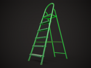 Stepladder ladder Modèle 3D