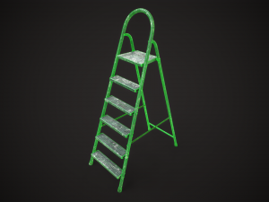 Stepladder ladder Modèle 3D