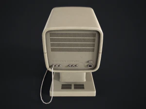 Retro computer 3D Model