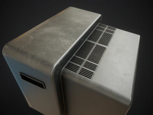 Classic TV from the 90s 3D Model
