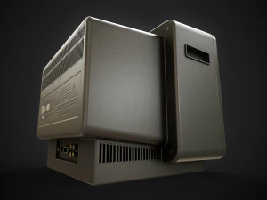 Classic TV from the 90s 3D Model