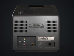 Old TV with DVD 3D Model
