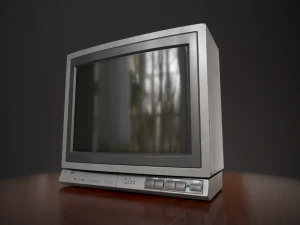 テレビ 1980 年代 3Dモデル