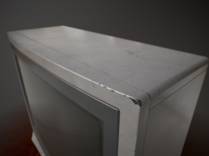 Television 1980s Modello 3D