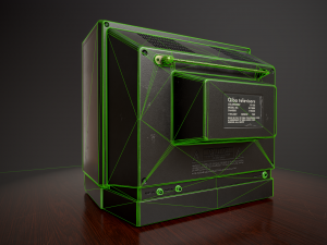 Television 1980s Modello 3D
