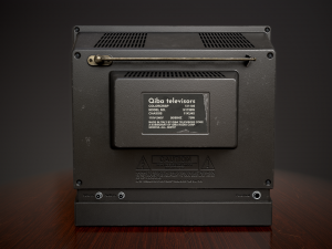 Television 1980s Modello 3D