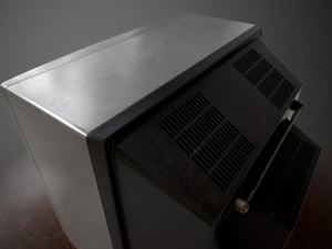 Television 1980s Modello 3D