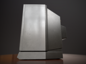 Television 1980s Modello 3D