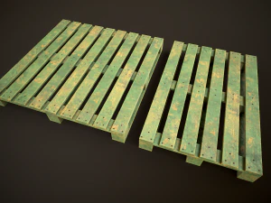 Large set of metal barrels 3D Model