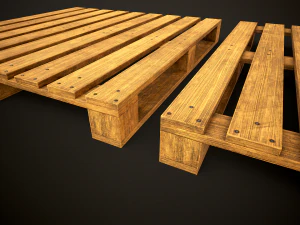 Large set of metal barrels 3D Model