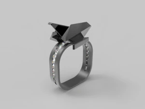 Çiçek Kayası 3D Baskı Modeli